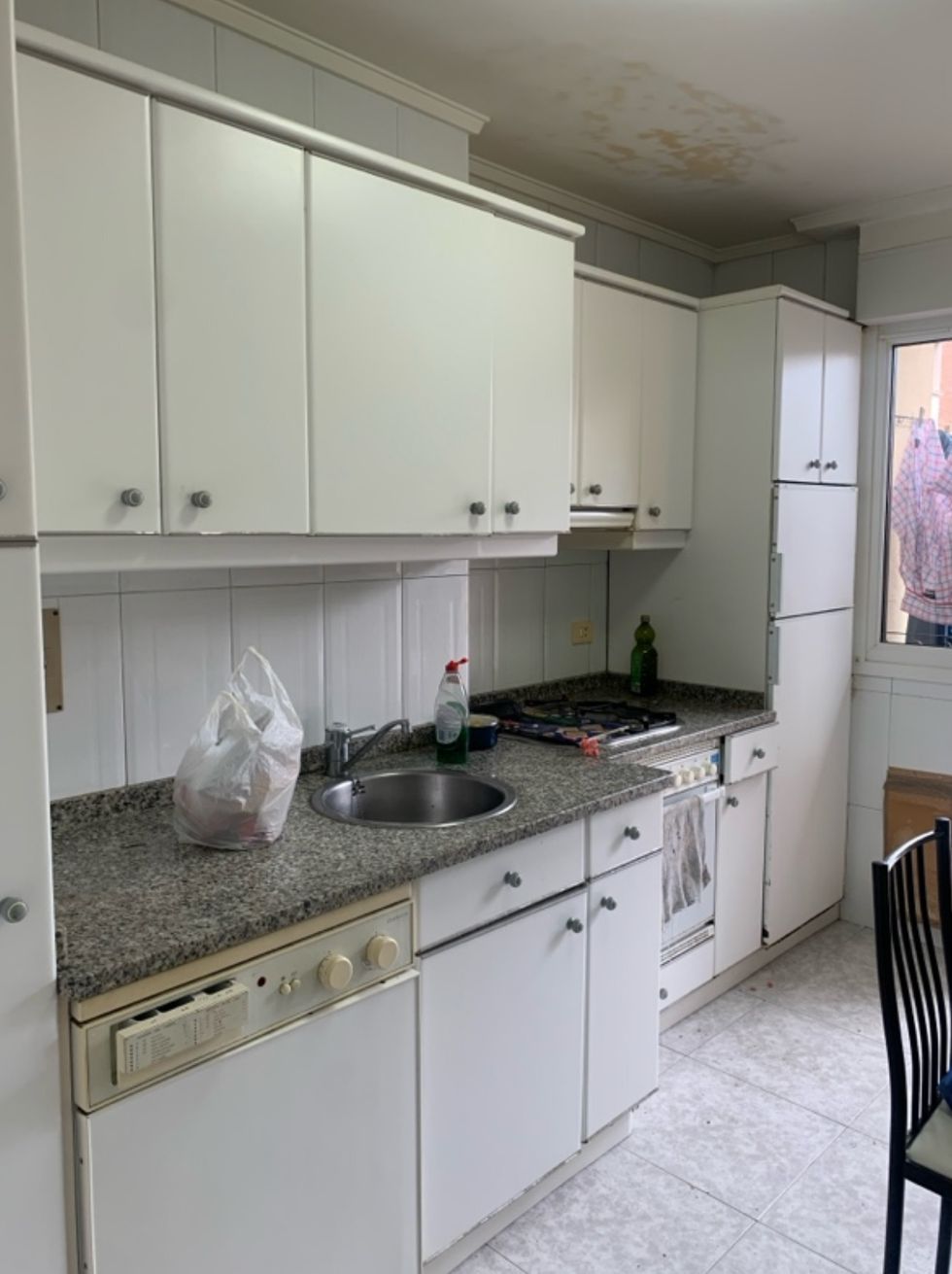 La casa de &#039;Cuéntame&#039; de 50 metros convertida en piso moderno y luminoso en Bilbao