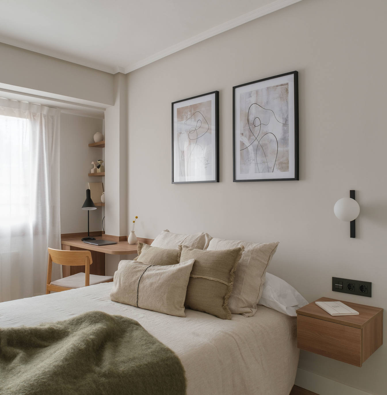 La casa de &#039;Cuéntame&#039; de 50 metros convertida en piso moderno y luminoso en Bilbao