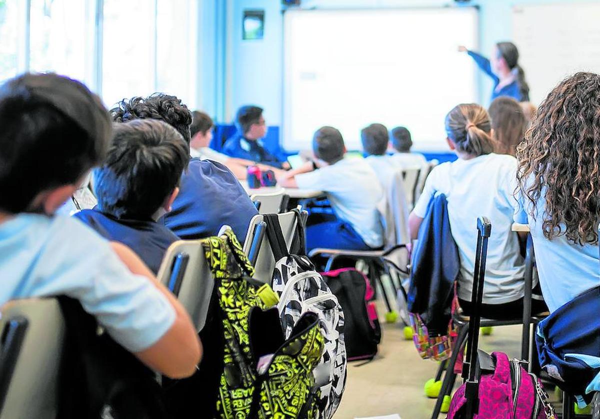 Educación reduce a un 18% las plazas para alumnos vulnerables en los colegios de Vitoria