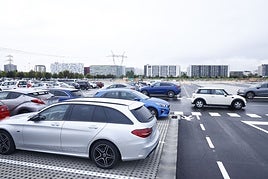 El nuevo parking se estrena este lunes.