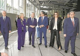 Carolina Pérez Toledo, en un momento de su intervención durante la celebración de la asamblea anual de Cebek.