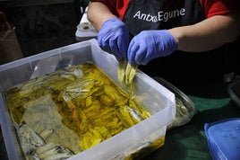 Las anchoas se prepararán de distinta manera en la feria de Ondarroa.