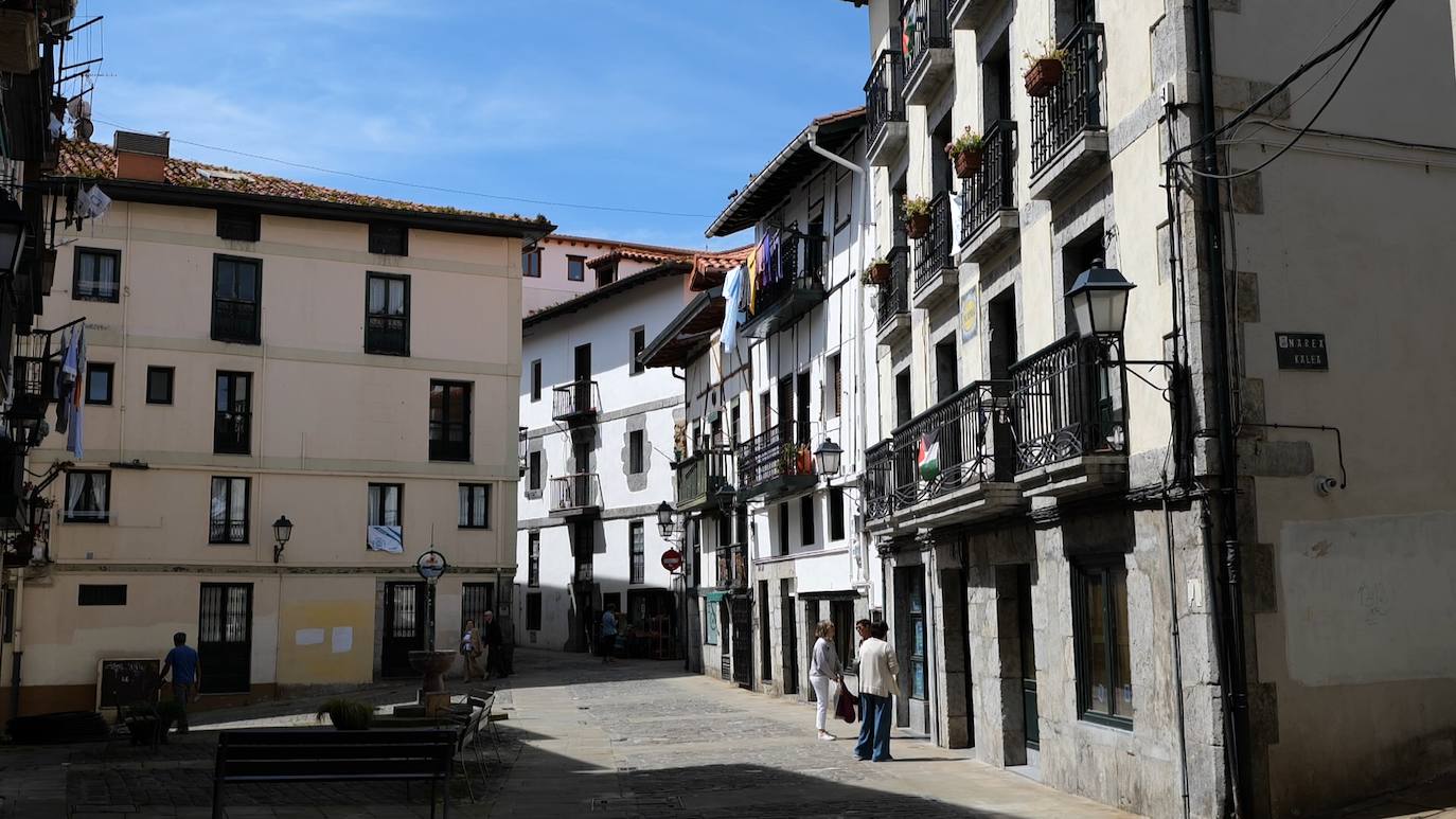 La parte vieja de Lekeitio es uno de los sitios donde más pisos turísticos se concentran.