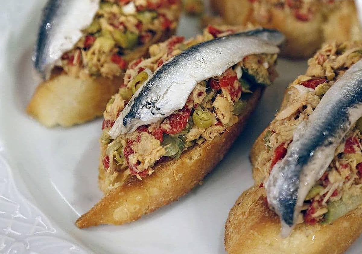 El pintxo del bar Txepetxa.