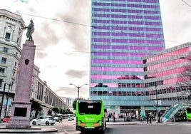 La Torre Bizkaia. La decisión de alquilar el rascacielos antes de la pandemia forma parte del proyecto para unificar sedes forales.