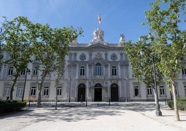 El edificio del Tribunal Supremo.