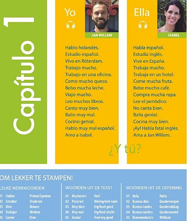 Imagen secundaria 2 - El libro de una vitoriana para aprender español que arrasa en Holanda