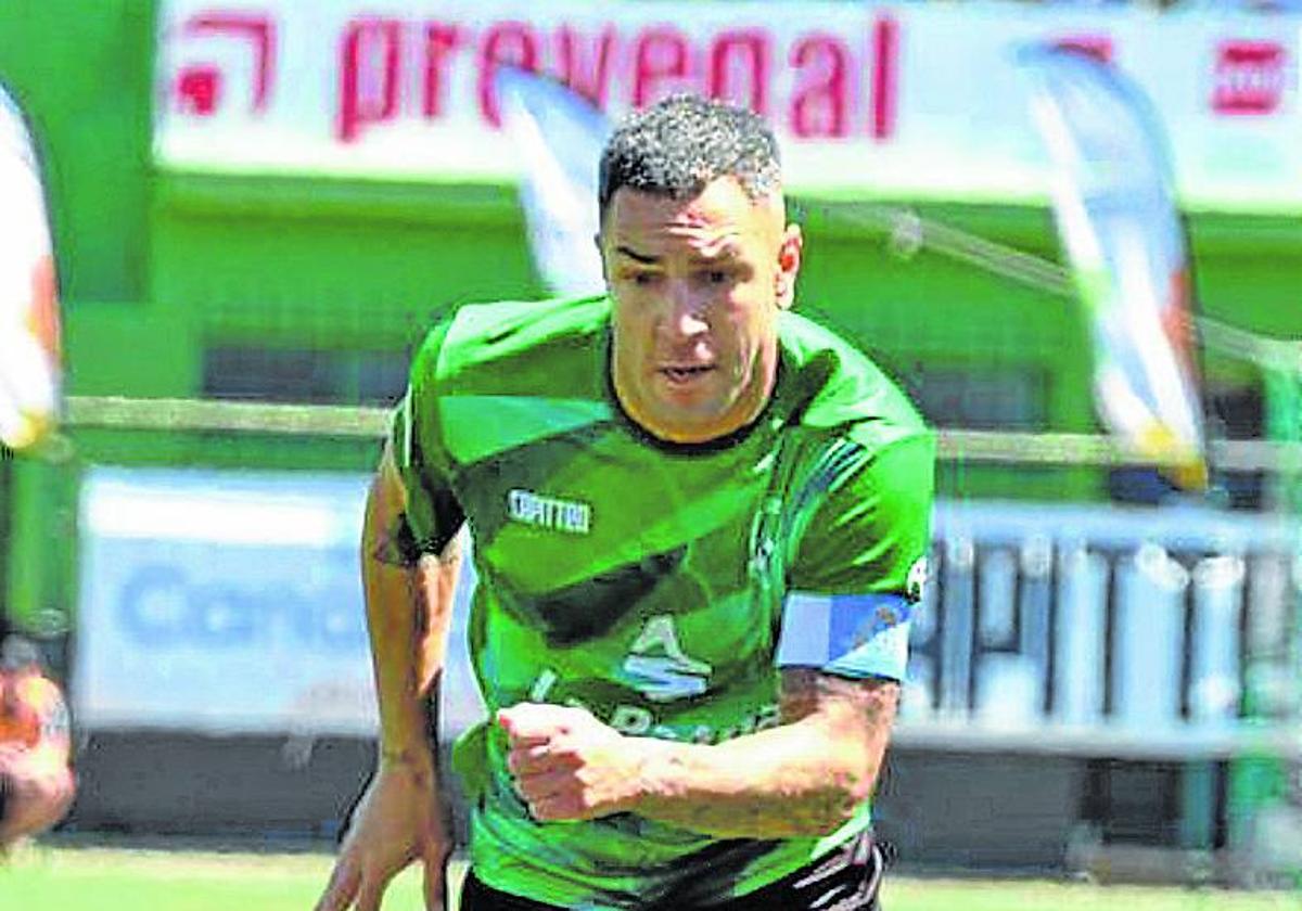 Armiche Ortega, en el partido de ida, que terminó 0-0.