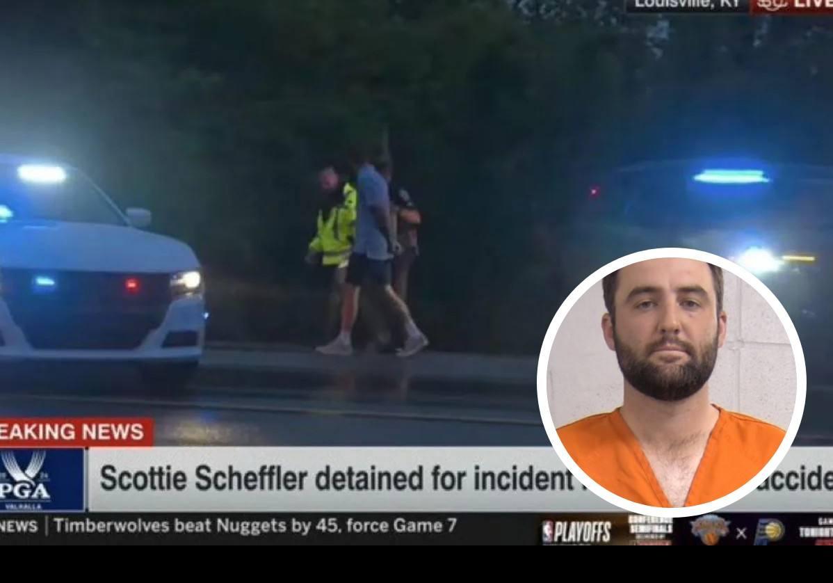 El número uno del mundo de golf, Scottie Scheffler, detenido tras atropellar a un policía en la entrada al campo de Valhalla