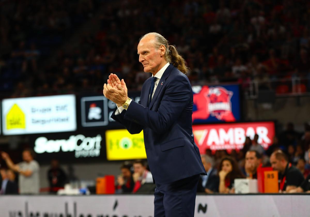 Dusko Ivanovic emprendió en noviembre su cuarta etapa como entrenador del Baskonia.