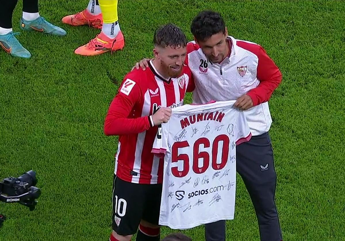 El bonito gesto del Sevilla con Muniain