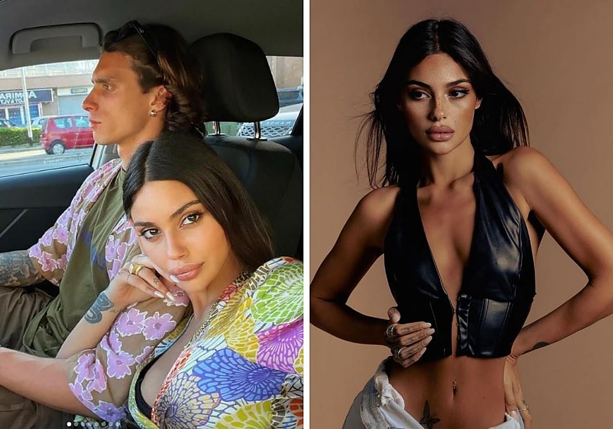 Quién es la novia del futbolista que interrumpió una entrevista en directo para besarle