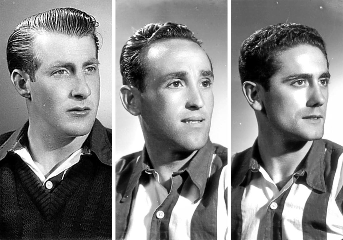 Carlos, Arbulu y Elorriaga.