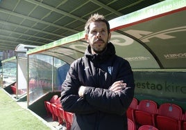 Aitor Calle habla de la final que afronta el Sestao River en León.