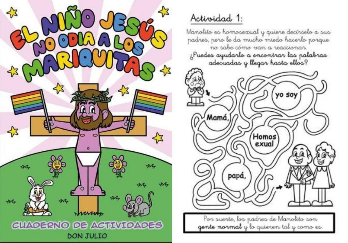 'El niño Jesús no odia a los mariquitas', el libro que indigna a una organización religiosa que pide su retirada