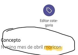 El comentario homófobo que puso una panadería en el concepto de la nómina de un trabajador