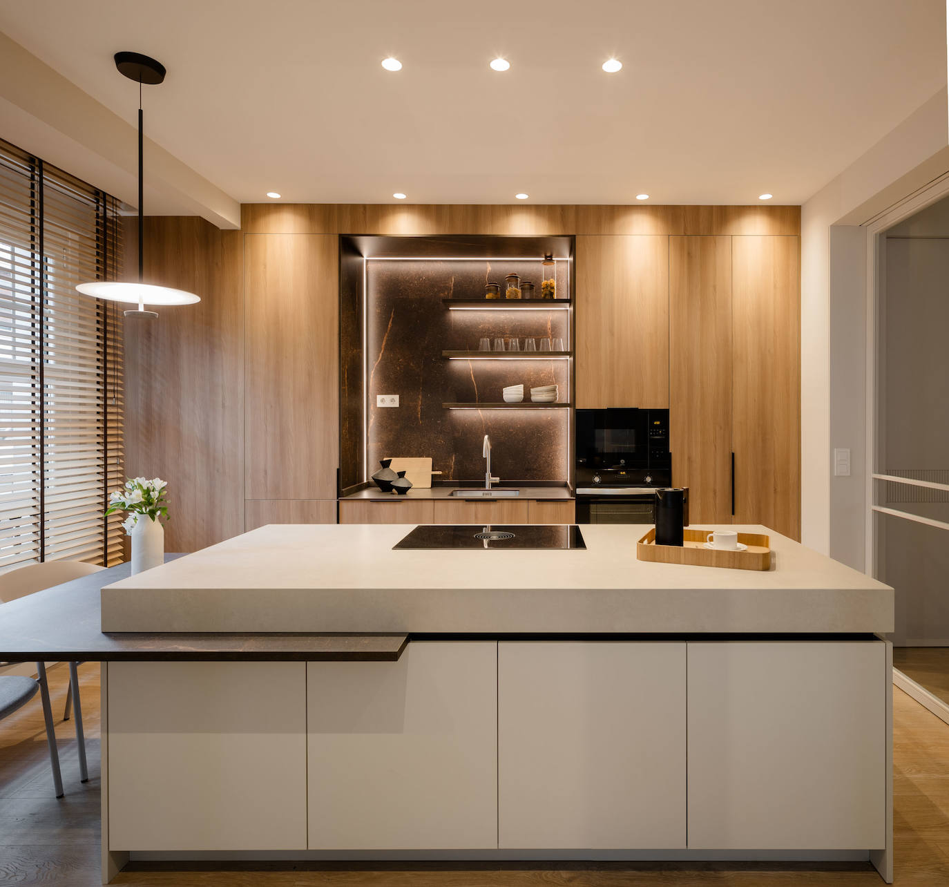 Un piso de 100 metros en el Ensanche de Bilbao en el que la cocina es la estrella