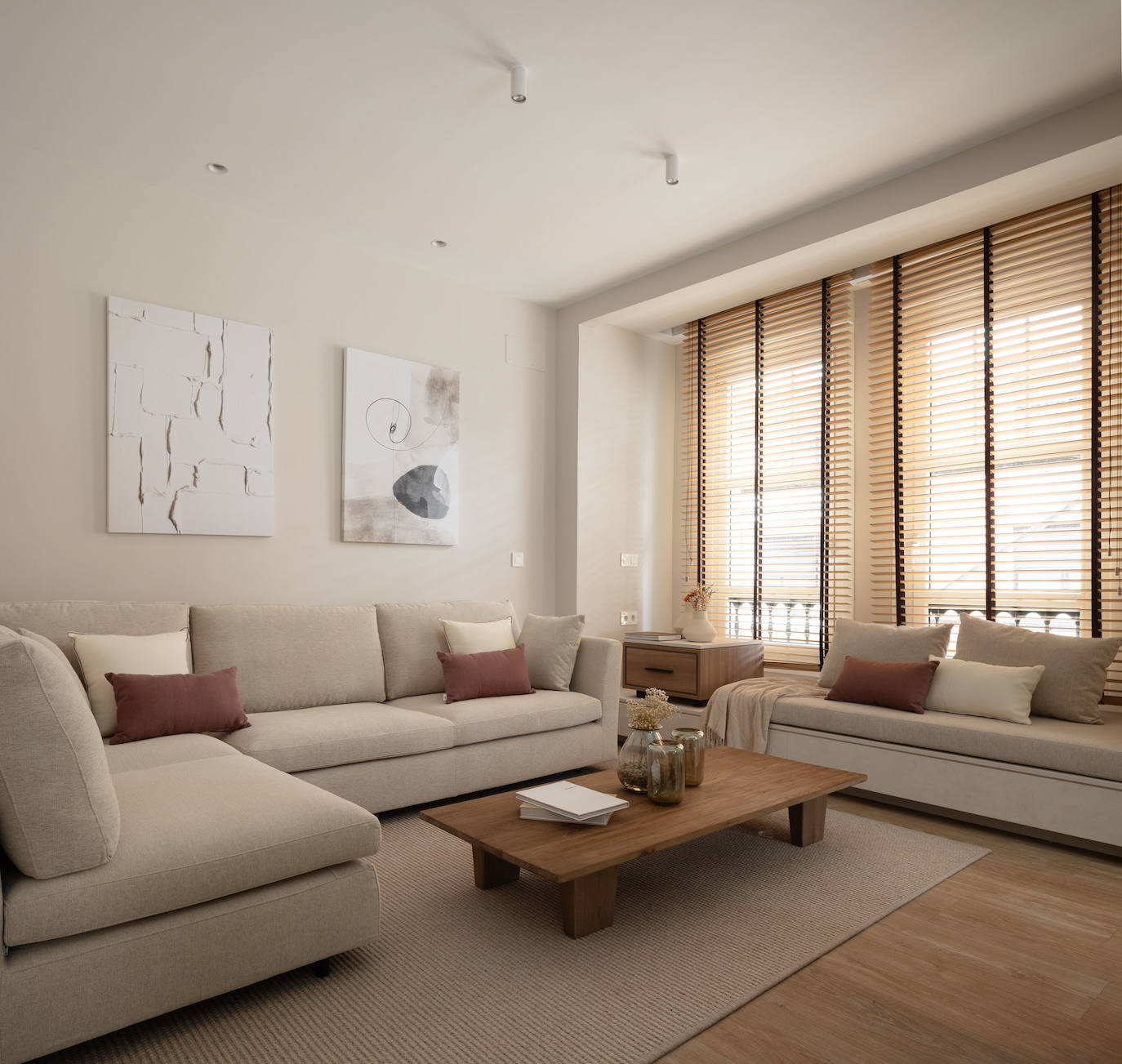 Un piso de 100 metros en el Ensanche de Bilbao en el que la cocina es la estrella