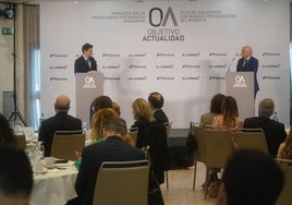 Ricardo Chocarro, durante su intervención.