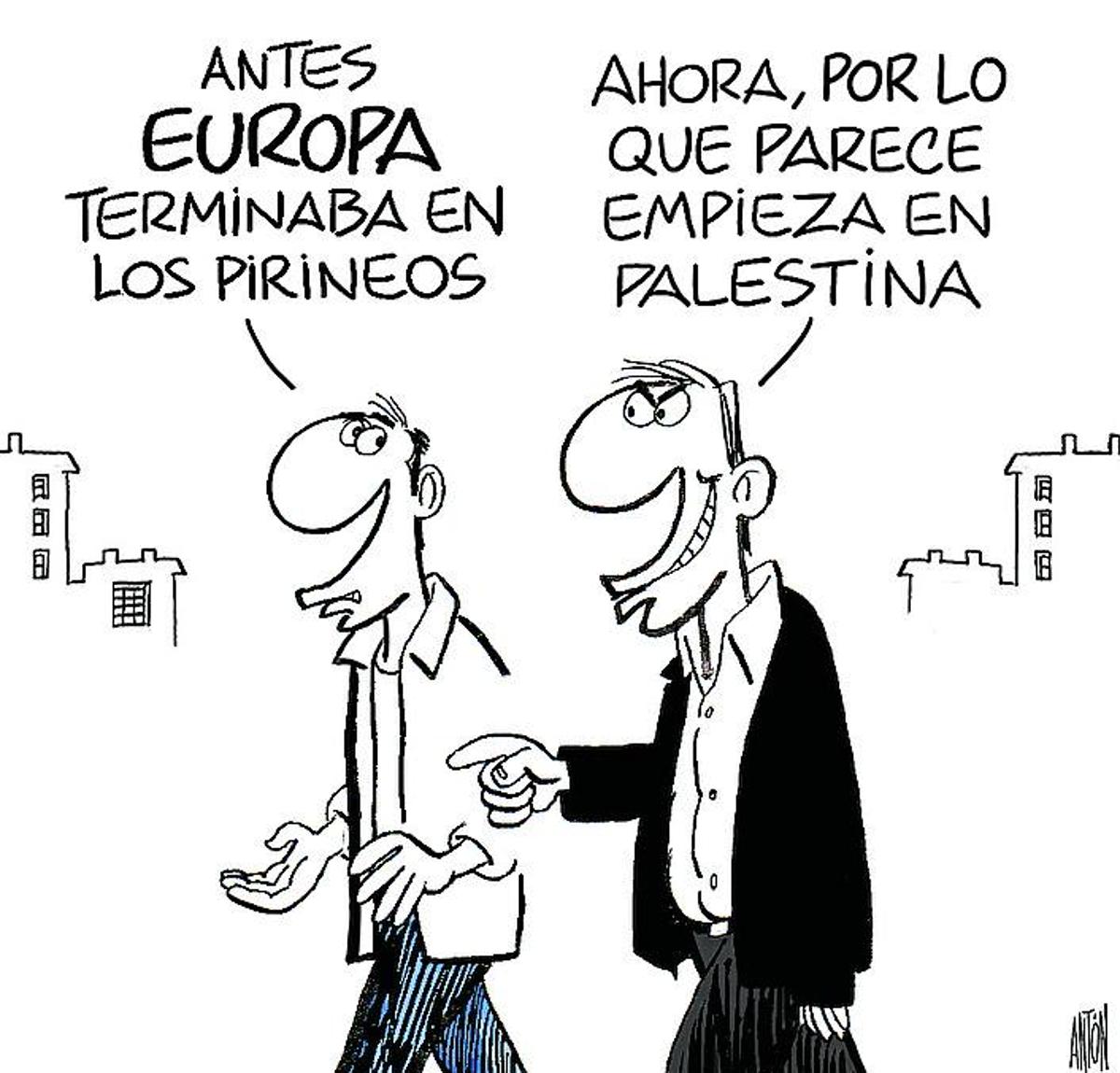 La viñeta de Antón