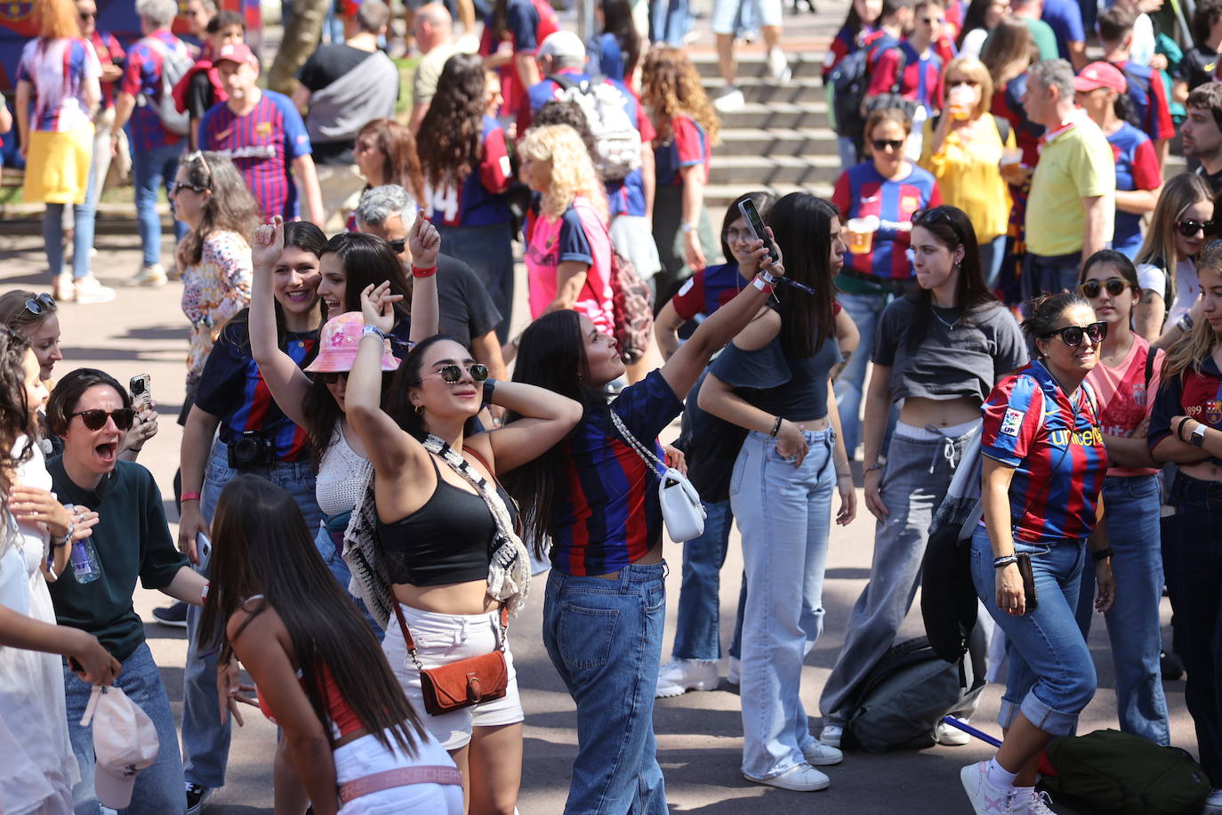 La final de la Champions League femenina, en fotos