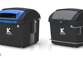 Infografía de los nuevos contenedores que se instalarán en la localidad.