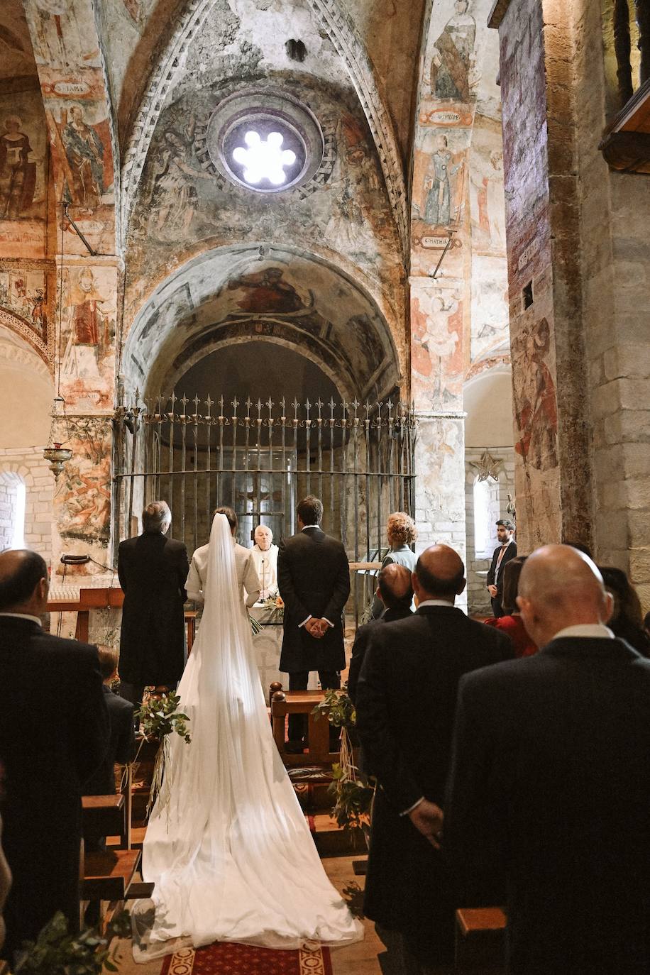 La boda de cuento de una interiorista bilbaína en Baqueira Beret