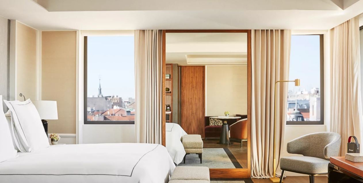 Taylor Swift: el hotel de lujo en el que se aloja en durante sus conciertos en Madrid