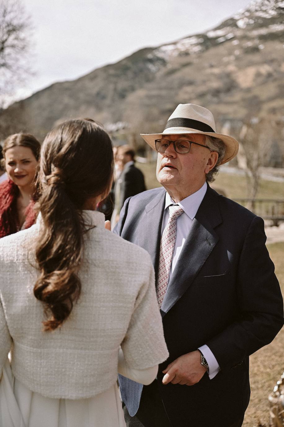 La boda de cuento de una interiorista bilbaína en Baqueira Beret