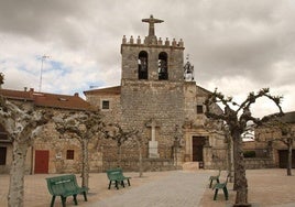 Vista de Fuentecén, en Burgos