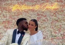 Iñaki Williams y Patricia Morales ya se han dado el 'sí quiero'