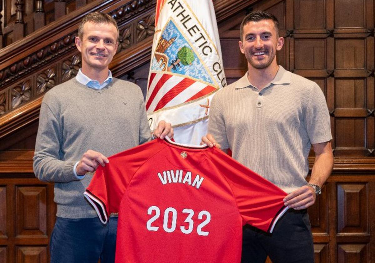 Vivian renueva hasta 2032 justo antes de la Eurocopa y asegura que quiere «más títulos con el Athletic»