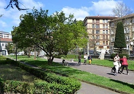 El parque de Lamuza se incopora a la red local de espacios sin humo.