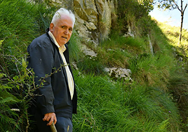 El lugar del cautiverio de Jesús Guibert fue una cueva de metro y medio por unos tres metros de largo en el monte.