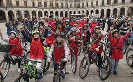 Los estudiantes de Urkide han sido uno de los cinco colegios que han formado parte en esta actividad.