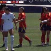 Otro gol de la canterana del Athletic Daniela Agote con la sub'19: así anotó ante Estados Unidos