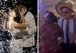 Sombreros mexicanos, una capa de luces, bailes africanos... Así fue el fiestón en la boda de Iñaki Williams y Patricia Morales