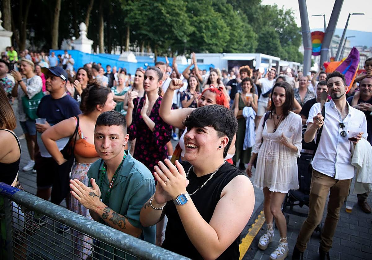 Pregón de inicio del Bizkaia Harro de hace dos años