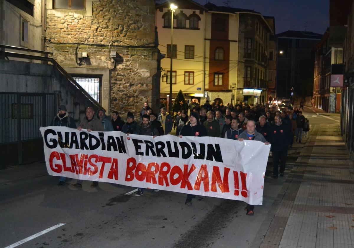 Protesta de los trabajadores de Glavista