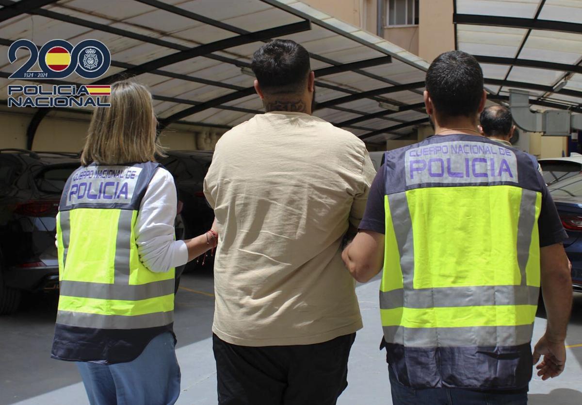 Arresto anterior a los hechos de la Policía Nacional.