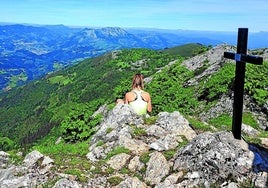 Vistas desde la cima del Hernio.