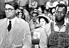 Gregory Peck y Brock Peters en 'Matar a un ruiseñor'.