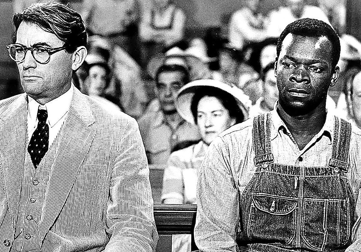 Gregory Peck y Brock Peters en 'Matar a un ruiseñor'.
