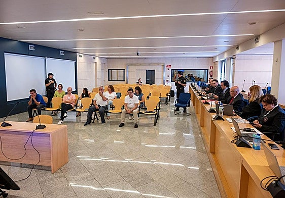 Una de las vistas orales celebradas en la Audiencia Nacional por esta macroestafa a nivel mundial.