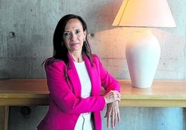 Beatriz Corredor visitó esta semana Bilbao para participar en unas jornadas sobre mujeres en la industria, que se celebraron en el BEC.