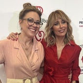 Emma García y Yolanda Alzola, el reencuentro de dos viejas amigas en Bilbao
