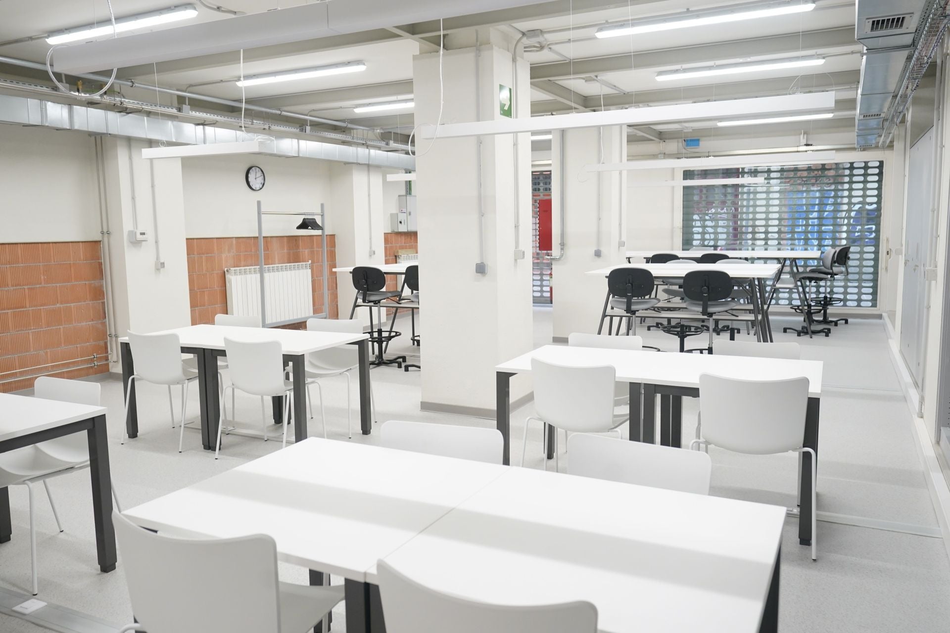 Instalaciones del nuevo comedor social inaugurado recientemente en el Casco Viejo de Vitoria.