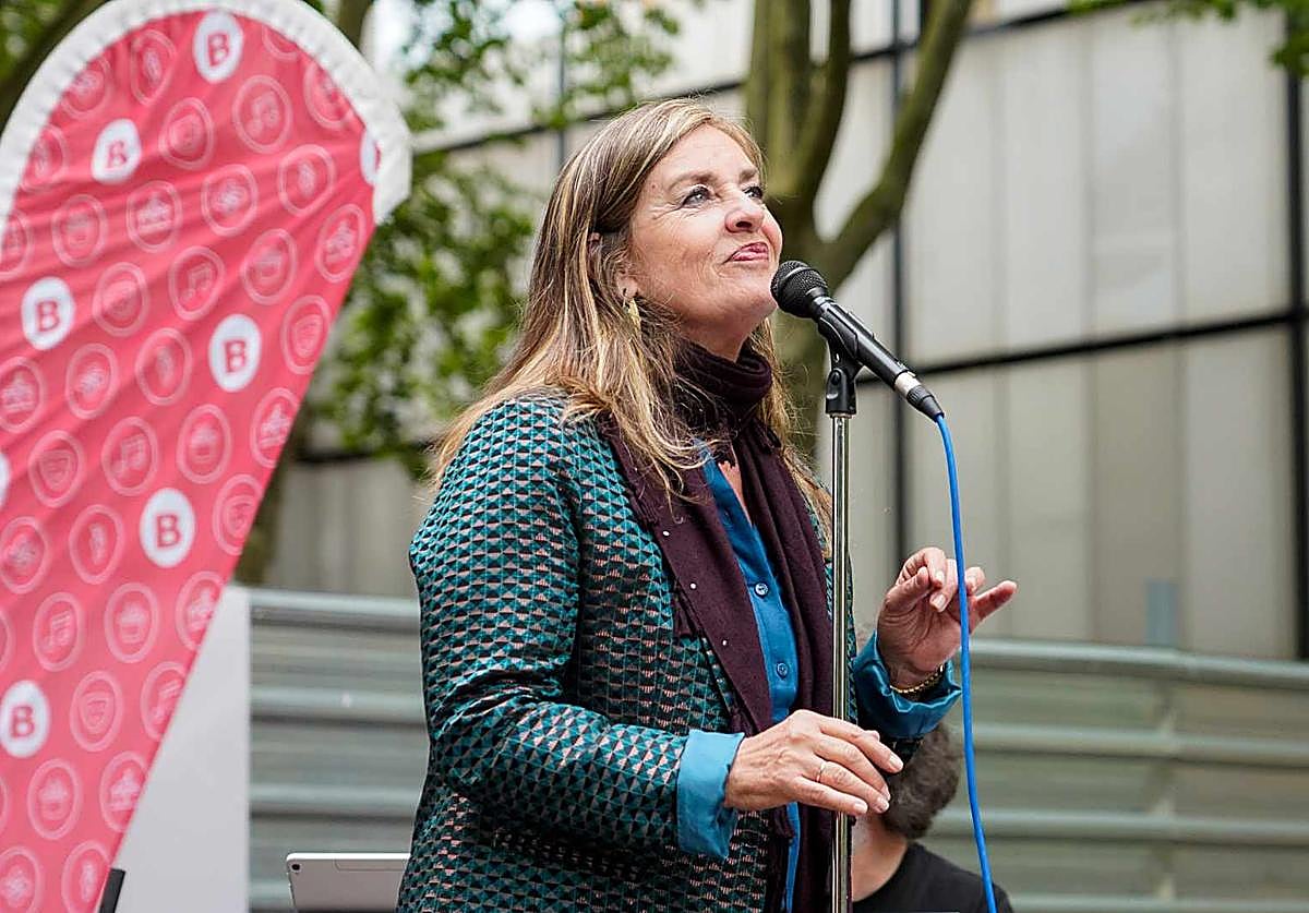Malú dijo que el parque Doña Casilda le recordaba a su infancia.