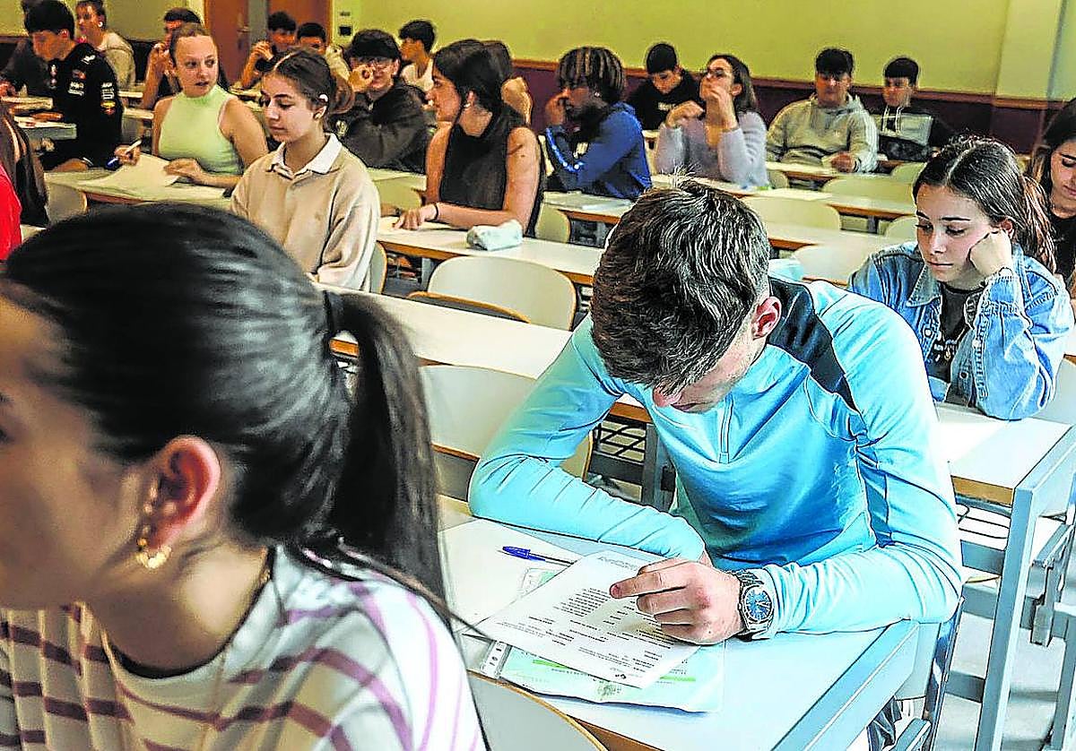 Solo 138 alumnos vizcaínos han suspendido la Selectividad