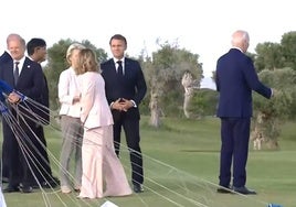 Meloni sale al rescate de Biden que sufre un nuevo despiste en la cumbre de G7